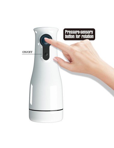 PRETTY LOVE - SABRINA ROTATING AND ROCKING MALE MASTURBATOR