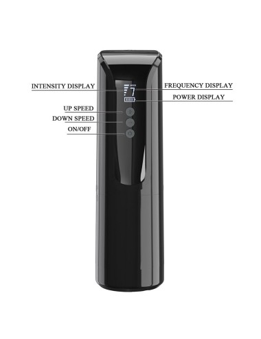 PRETTY LOVE - LARISSA VIBRATING SUCTION MASTURBATOR