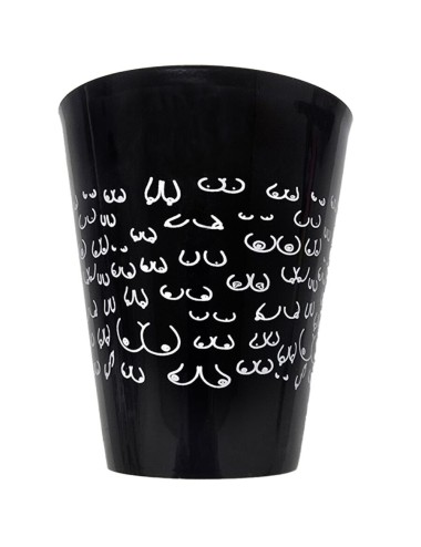 DIABLO PICANTE - BLACK CUP 500 ML WITH WHITE BOOBS