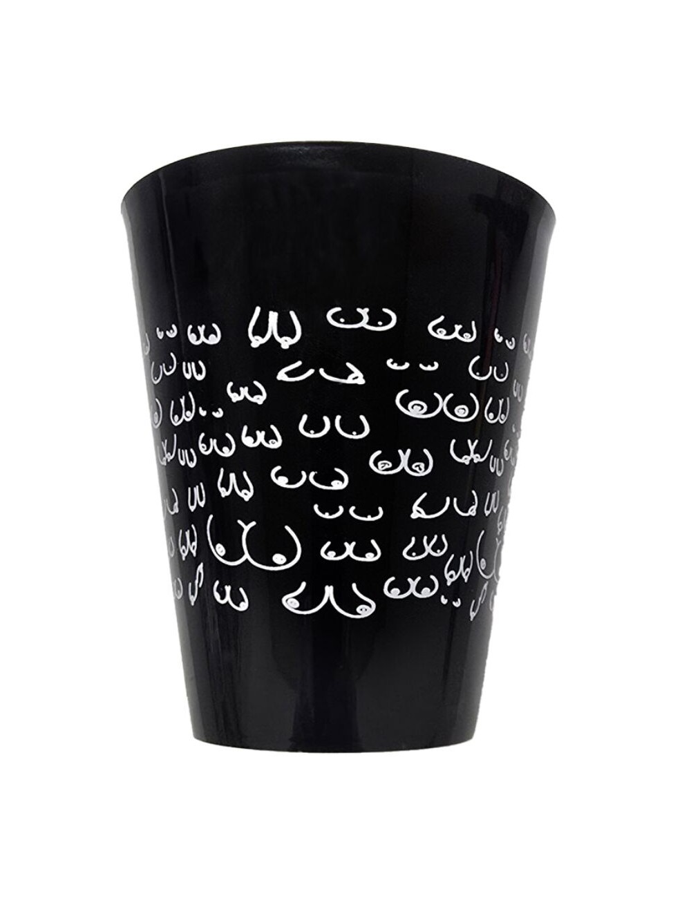 DIABLO PICANTE - BLACK CUP 500 ML WITH WHITE BOOBS