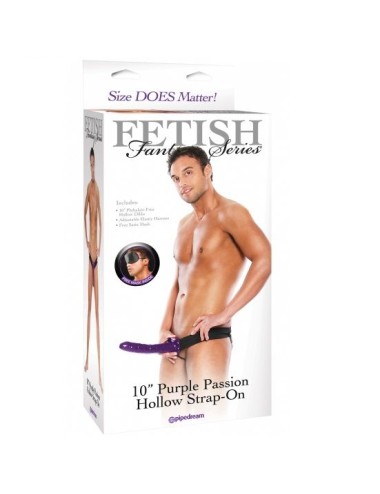 FETISH FANTASY PURPLE DREAM HOLLOW STRAP-ON