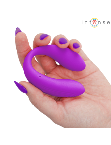 INTENSE - NORA VIBRATING CLAMP STIMULATOR PURPLE