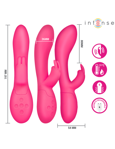 INTENSE - TAMMY RABBIT STIMULATOR WITH HEAT