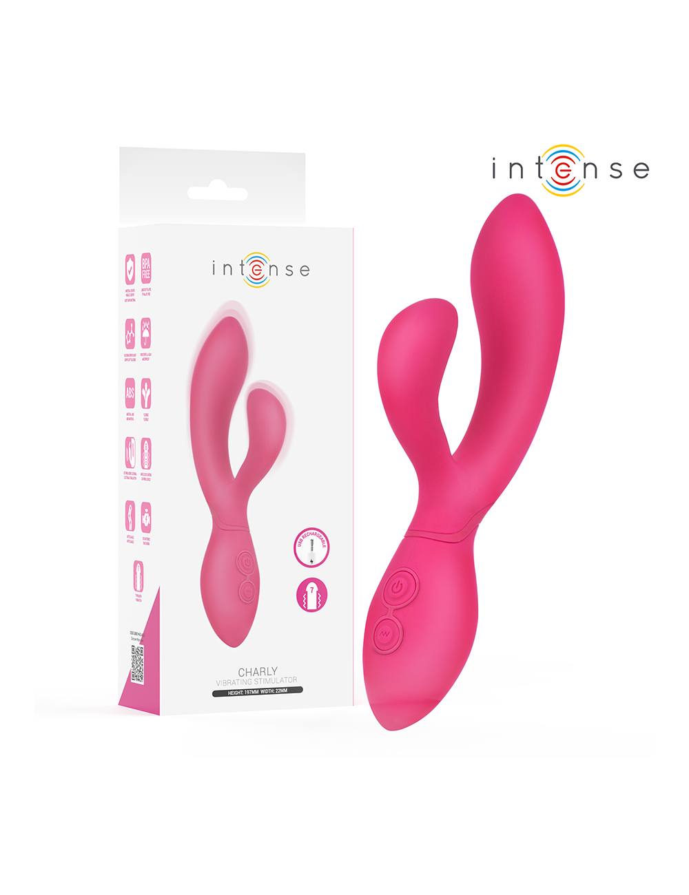INTENSE - CHARLY ARTICULATED VIBRATING STIMULATOR