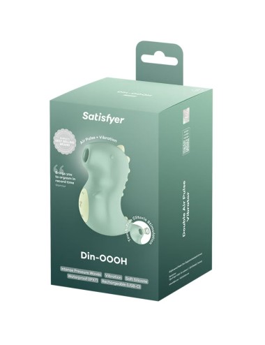 SATISFYER - DIN-OOOH VIBRATOR & AIR PULSE STIMULATOR