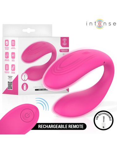 INTENSE - NORA VIBRATING CLAMP STIMULATOR PINK