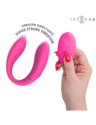 INTENSE - NORA VIBRATING CLAMP STIMULATOR PINK