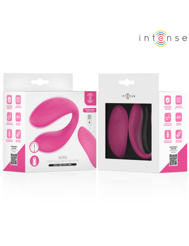 INTENSE - NORA VIBRATING CLAMP STIMULATOR PINK