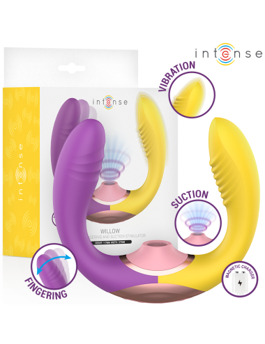 INTENSE - WILLOW 3-IN-1 SUCTION AND VIBRATION STIMULATOR