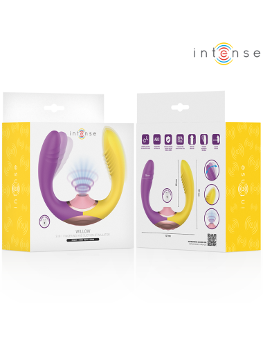 INTENSE - WILLOW 3-IN-1 SUCTION AND VIBRATION STIMULATOR