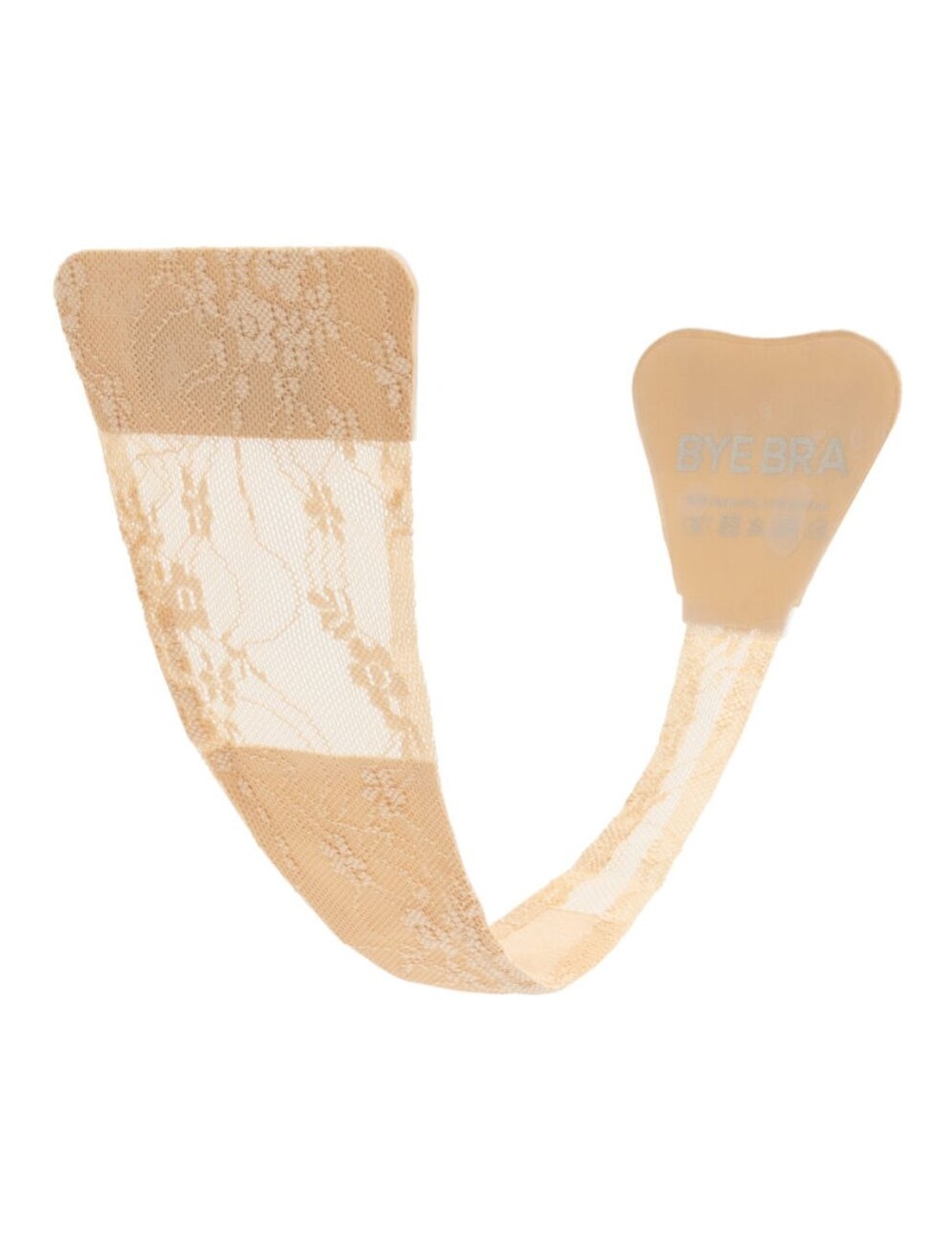 BYE-BRA - ADHESIVE THONG LACE BEIGE ONE SIZE