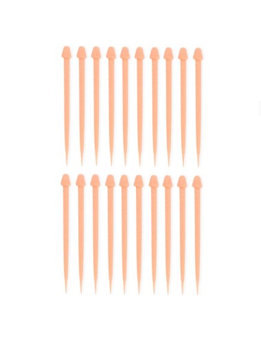 DIABLO PICANTE - PENIS SPIDERED STICKS FOR MEAT 20 UNITS