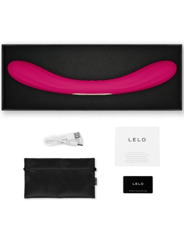 LELO - BOOMERANG DOUBLE ENDED VIBRATOR CERISE