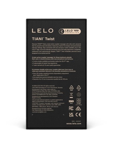 LELO - TIANI TWIST COUPLES VIBRATOR FOAM