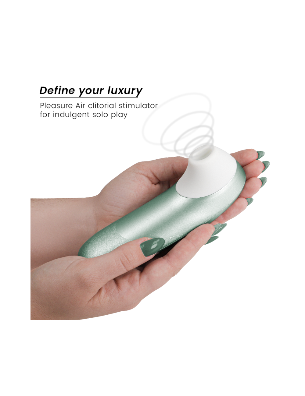 WOMANIZER - PRO VIBRANT CLITORAL STIMULATOR SAGE GREEN