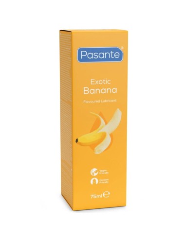 PASANTE - LUBRICANT WATER BASED BANANA FLAVOURED 75 ML