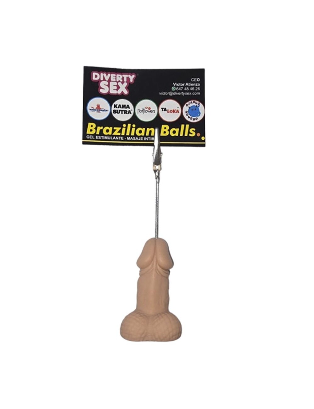 DIABLO PICANTE - PENIS NOTES CLIP LIGHT TONE