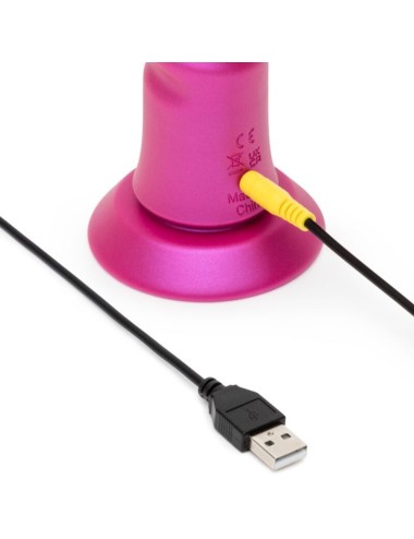 ROMP - JIGGLE UP AND DOWN VIBRATOR WITH PINK SUCTION CUP