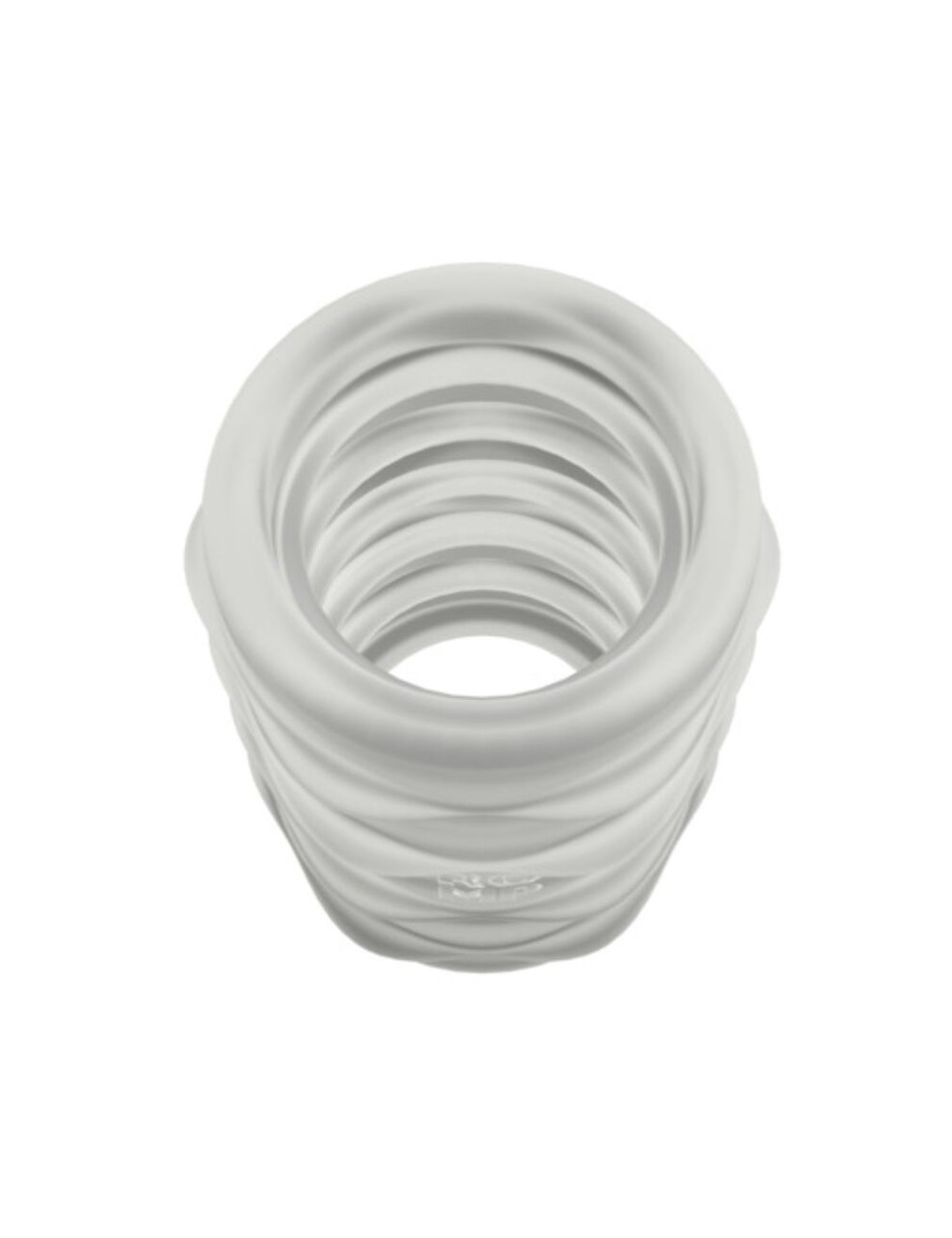 ROMP - MOSH TRANSPARENT MALE MASTURBATOR WITH 6 CM REVERSBLE SHEATH