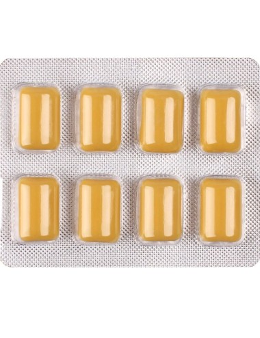 WUG ON - FUNCTIONAL CAFFEINE & GUARANA GUM MINT & VANILLA FLAVOUR BLISTER 8 PCS