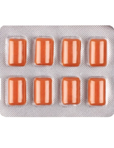WUG SOLAR - FUNCTIONAL VITAMIN & ZINC TROPICAL FRUITS FLAVOUR GUM BLISTER 8 PCS