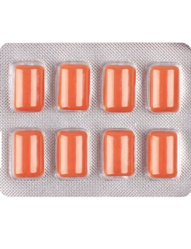 WUG MULTIVIT - FUNCTIONAL MULTIVITAMIN TROPICAL FLAVOUR GUM BLISTER 8 PCS
