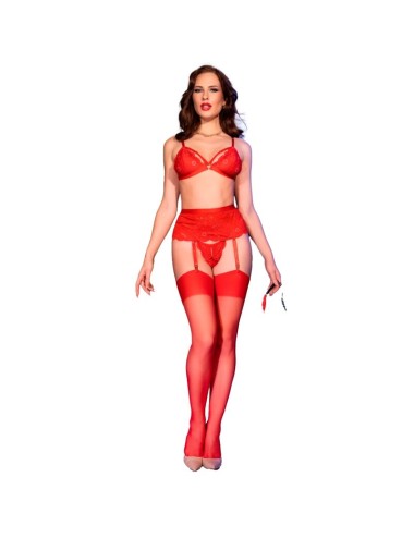 CHILIROSE - CR 4895 5 PIECE SET RED XL