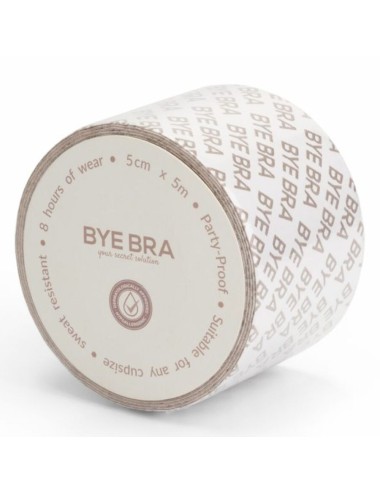 BYE-BRA - BODY TAPE DOUBLE SIDED DOUBLE SIDED TAPE BEIGE ONE SIZE 5 X 500 CM
