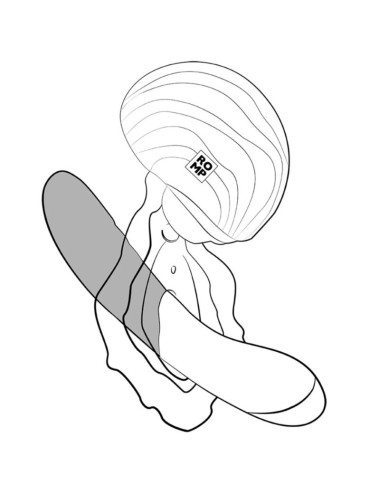 ROMP - SPIN CLITORAL SUCTION ANTITUDE WITH ROTATING OPENING AND CLOSING