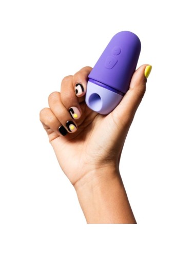 ROMP - FREE X CLITORAL STIMULATOR WITH LID 10 LEVELS RECHARGEABLE PURPLE
