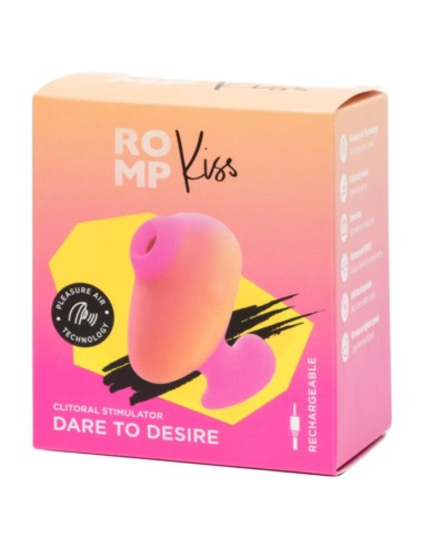 ROMP - KISS CLITORAL SUCTION RECHARGEABLE FINGER VIBRATOR