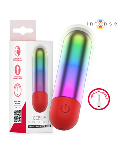 INTENSE - DEBBIE RAINBOW CLITORIS VIBRATING BULLET