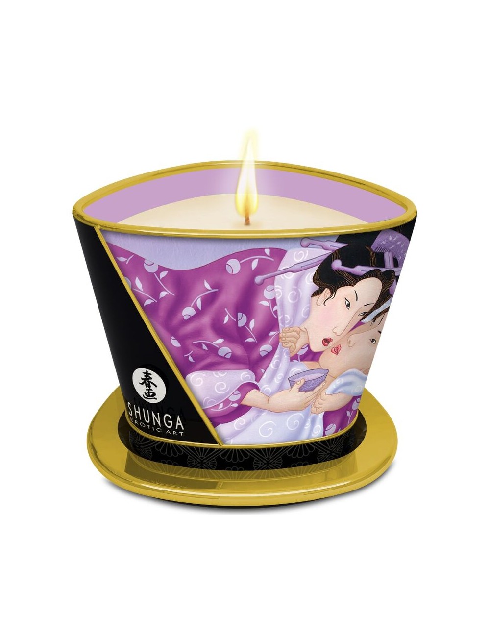 SHUNGA - MASSAGE CANDLE LAVANDER 170 ML