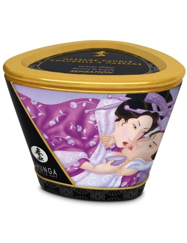 SHUNGA - MASSAGE CANDLE LAVANDER 170 ML