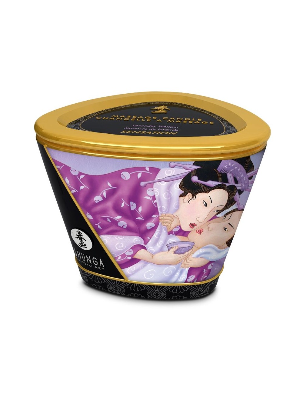 SHUNGA - MASSAGE CANDLE LAVANDER 170 ML