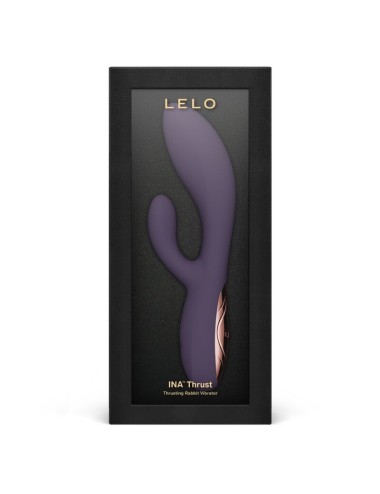 LELO - INA THRUST RABBIT THRUSTING VIBRATOR PURPLE