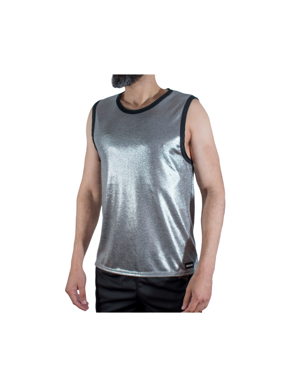 MACHO - FINE GLITTER T-SHIRT S/M