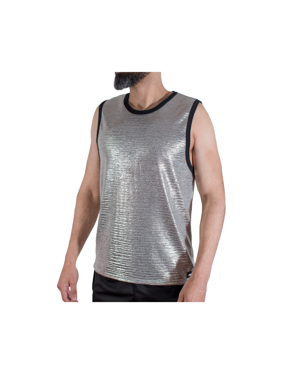 MACHO - FINE GLITTER T-SHIRT S/M