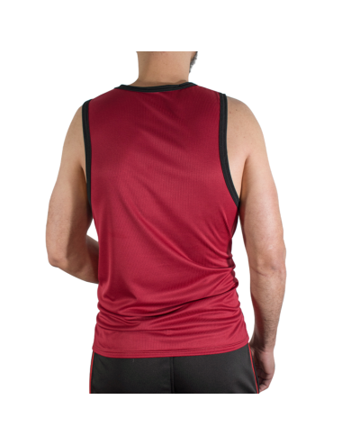 MACHO - CMV003 MAROON GYM T-SHIRT S/M