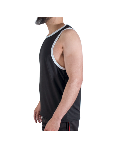 MACHO - CMV004 BLACK GYM T-SHIRT S/M