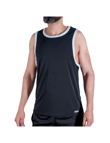 MACHO - CMV004 BLACK GYM T-SHIRT L/XL