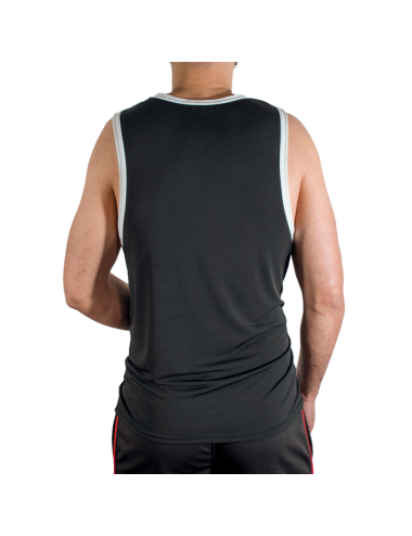 MACHO - CMV004 BLACK GYM T-SHIRT L/XL