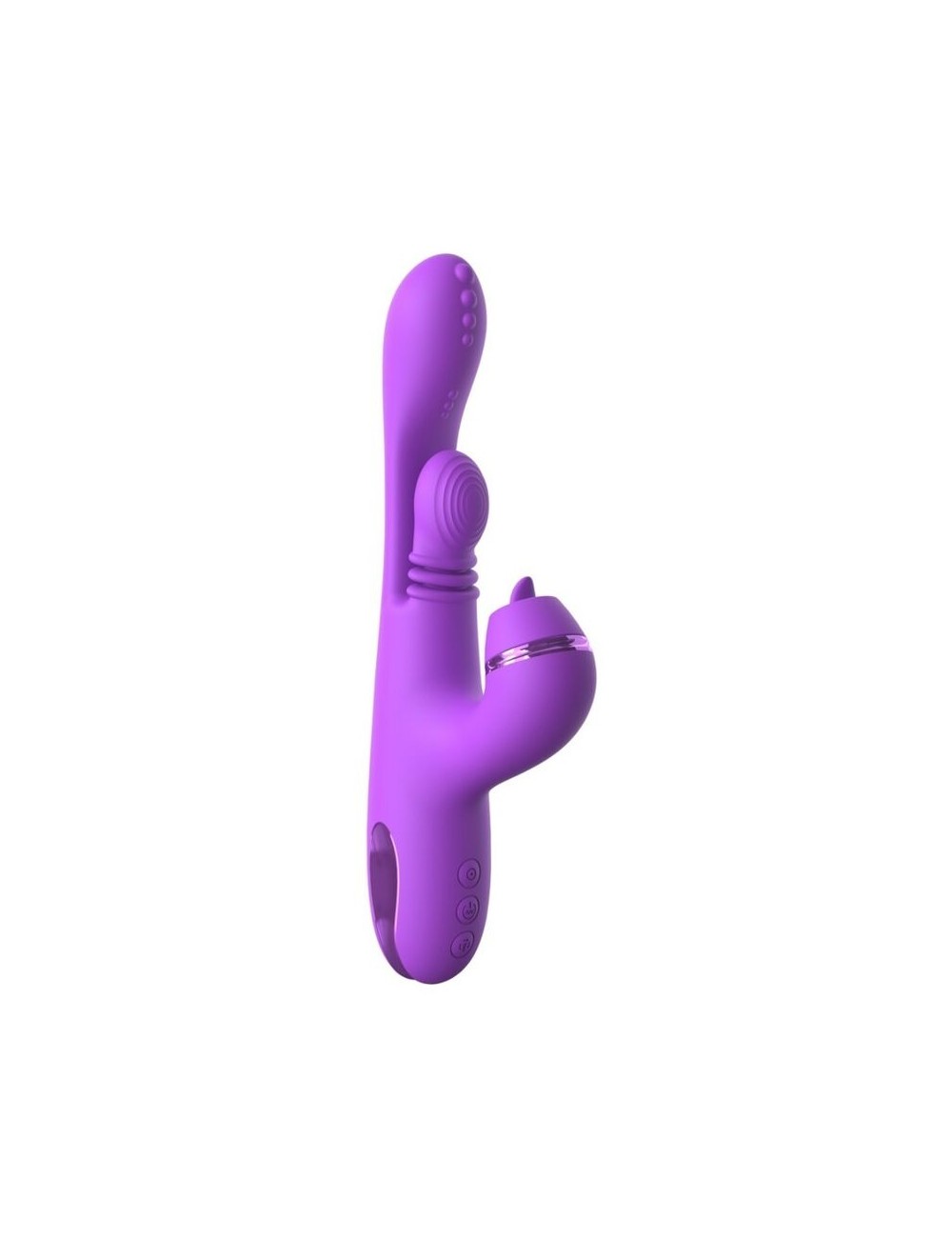 FANTASY FOR HER - INTIMOTION PULSE PRO VIBE RABBIT VIBRATOR PURPLE