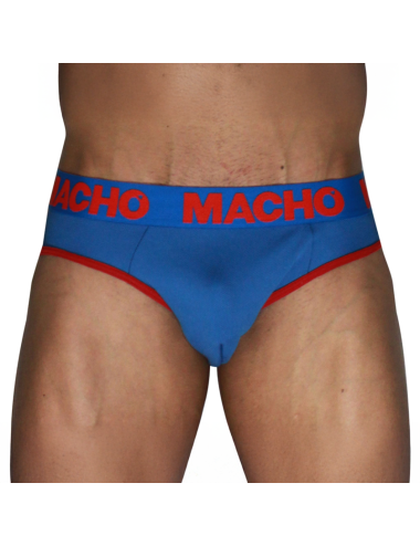 MACHO - MCH005 CLASSIC SLIP BLUE + RED S