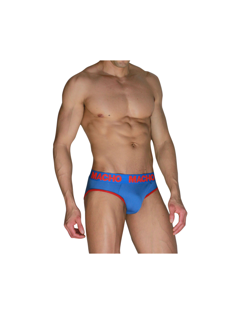 MACHO - MCH005 CLASSIC SLIP BLUE + RED M