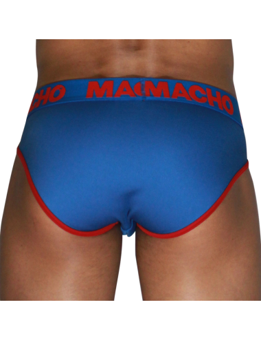 MACHO - MCH005 CLASSIC SLIP BLUE + RED M