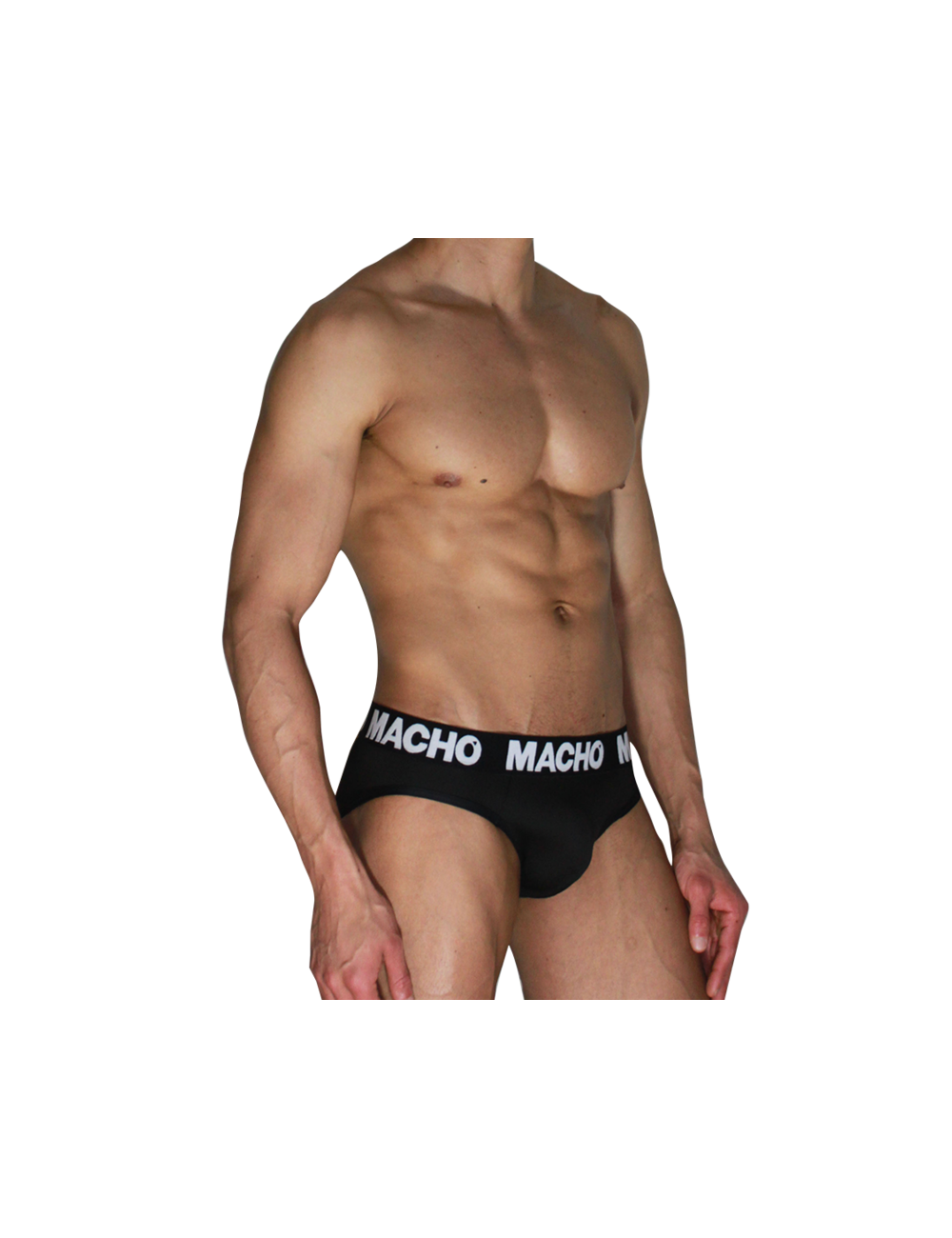 MACHO  - MCH007  CLASSIC SLIP BLACK + BLACK S