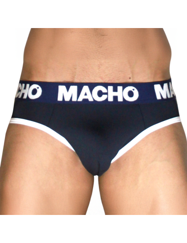 MACHO - MCH008 NAVY BLUE CLASSIC SLIP M