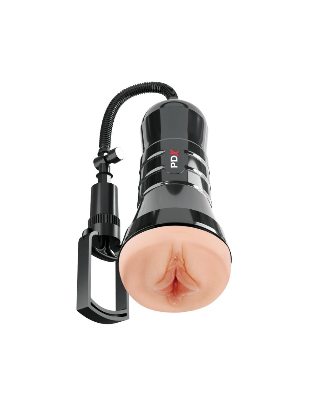 PDX EXTREME - WET PUSSIES SUPER SUCKER XXL LIGHT VAGINA STROKER WITH SUCTION 27.3 CM