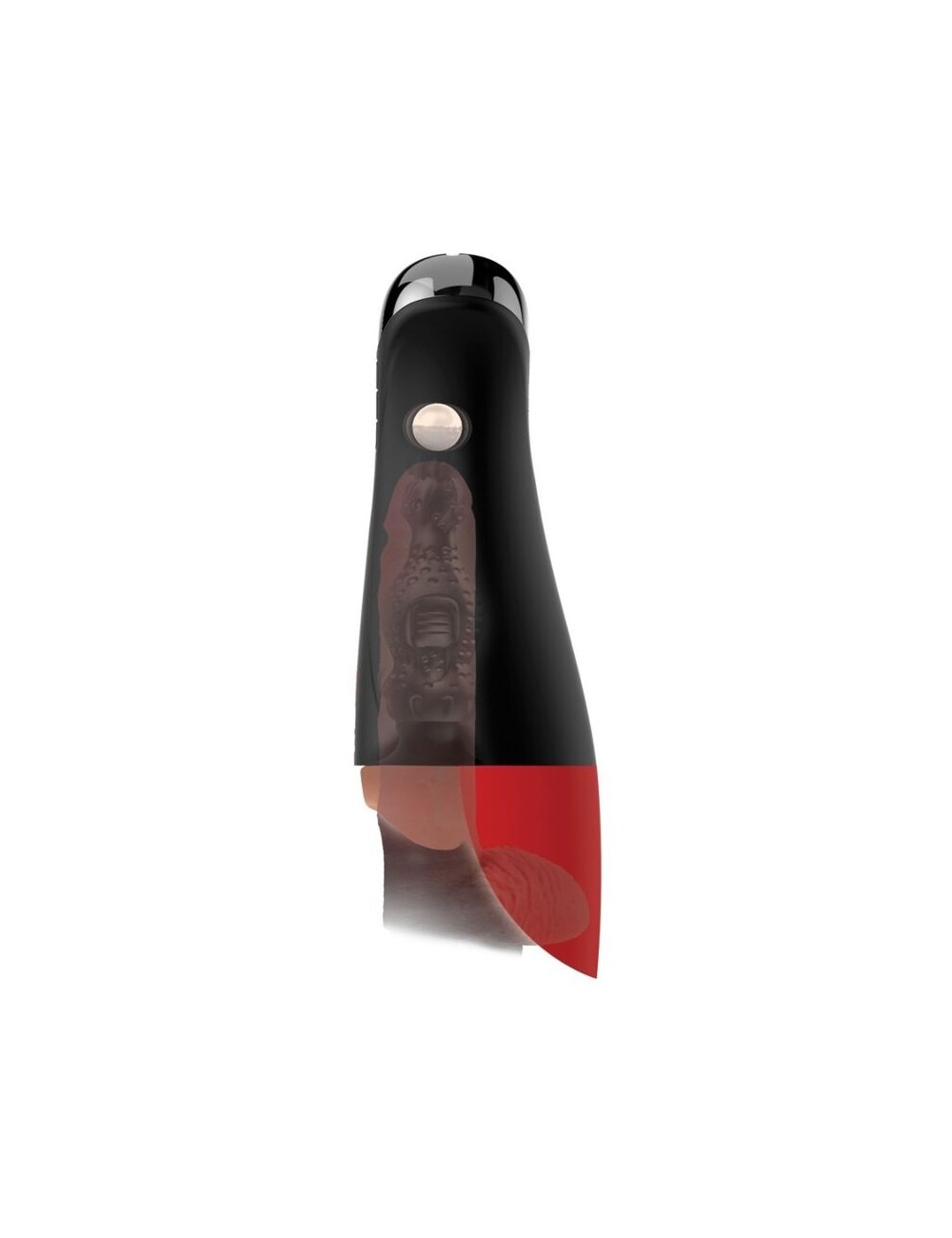 PDX ELITE - FAP-O-MATIC PRO XL AUTOMATIC VIBRATING STROKER BROWN 34.9 CM